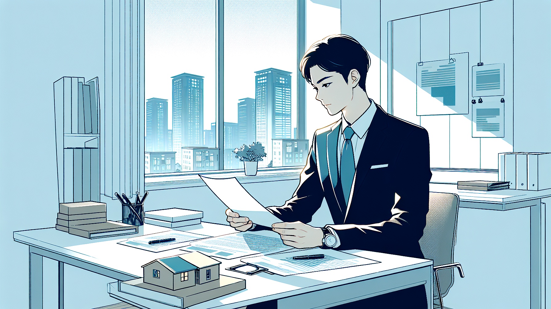 事業用賃貸と住宅用賃貸の収支構造の違いのイメージ